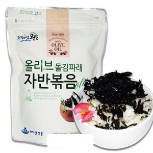 바다샘식품 올리브 돌김파래 자반볶음 70G, 5개