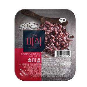 The미식 흑미밥, 180g, 3개