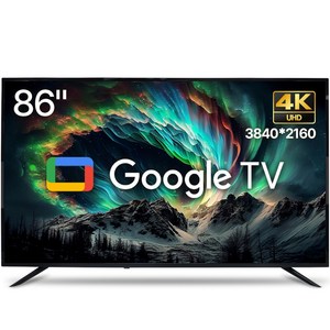 위드라이프 구글 스마트86인치 4K UHD TV 무상AS 3년 최신형 안드로이드티비, 기사님 방문 스탠드 설치(배송)