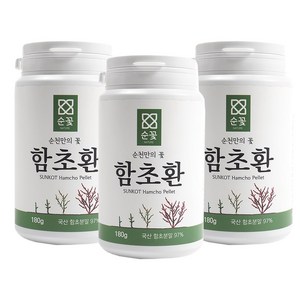 유기가공식품인증 순꽃 순천만 함초환, 180g, 3개