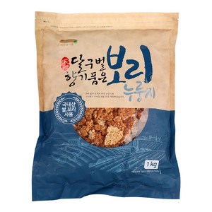 바른들식품 달구벌향기품은 보리 누룽지 1kg 국산 누룽지간식, 1개