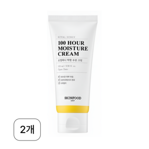 스킨푸드 로열허니 착한 수분 크림, 100ml, 2개