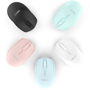 PANWEST BluetoothMouse 5.0 BT3050 팬웨스트 블루투스마우스5.0, Light Green