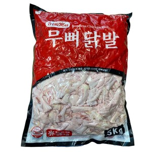 푸드맥스 닭발 원료 무뼈닭발, 5kg, 1개