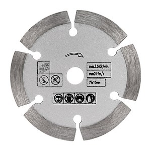 타일 세라믹 콘크리트 대리석 절단용 앵글 연마기 톱날 3 인치 커팅 블레이드 75mm 그라인딩 휠 블레이드, 1) 75mm, 1개