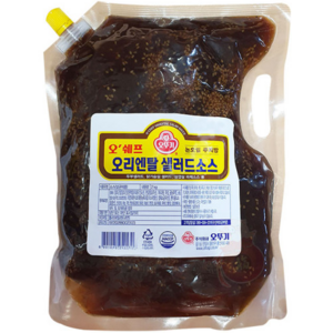 오뚜기 오쉐프 오리엔탈셀러드소스 2kg, 2개