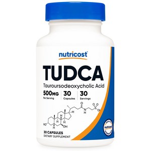 뉴트리코스트 투드카 Tudca 500mg 30캡슐, 30회분, 1개