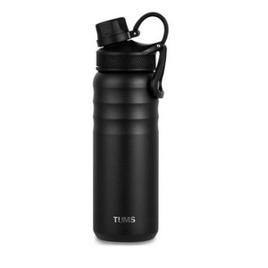 텀스 스포츠 진공 스텐텀블러, 스톤블랙, 650ml, 1개