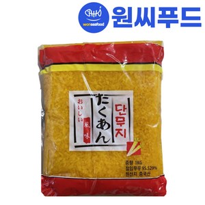 토호식품 단무지 알밥용, 1kg, 1개