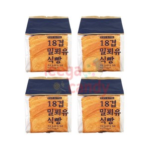 18겹 밀푀유 식빵 4팩 320g, 1개