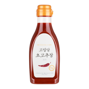 [특별한맛 주식회사]고맙당 초고추장 270g 100% 국산 당을줄인 저당 당조고추장, 1개