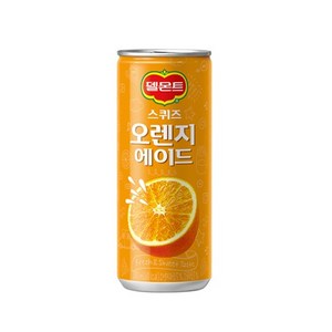 델몬트 스퀴즈 오렌지 에이드, 240ml, 30개