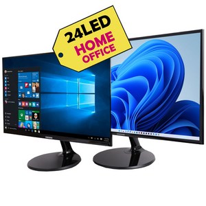 삼성 엘지 브랜드 AA급 24인치 LED HDMI 중고모니터 컴퓨터 FHD 게임 사무 업무 인강 랜덤배송, 24인치 브랜드 LED