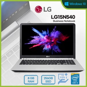 LG 노트북 코어i5 4세대 6세대 15.6인치 SSD240G RAM8G 사무용 가정용 윈도우10 15N540 15N530 15N365, LG15N540, WIN10, 8GB, 256GB, 실버