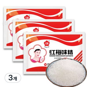 홍홍 중국식품 중국 미정 조미료, 400g, 3개