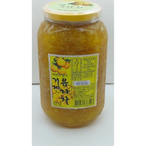 -자연의 향기- 거제 햇 유자차 2kg (거제 햇 유자청) -청곡 유자작목반 (하루 배송 99%), 1개, 1개입