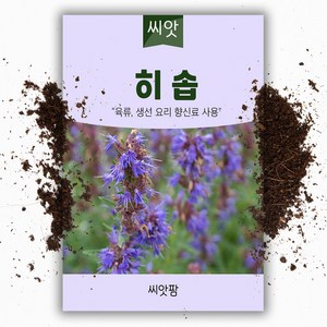 씨앗팜 허브 히솝 씨앗 (200립), 1개