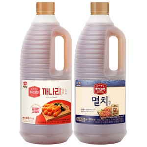 하선정 까나리액젓 3kg + 멸치액젓 3kg, 2개