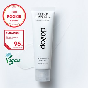 달롭 클리어 선쉐이드 프라이밍 선스크린 SPF50+ PA++++ 자외선차단제 투명선크림, 1개, 50ml