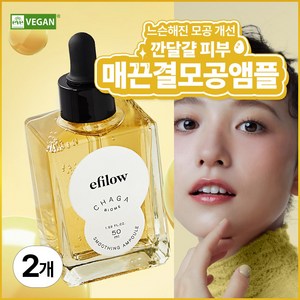 에필로우 차가버섯 비피다 바이옴 매끈결 모공 앰플, 50ml, 2개