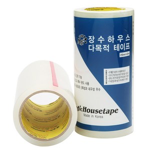 매직그린 장수필름100%사용 하우스 다목적 보수테이프 다용도 방수 opp 텐트 농업 국산, 21cmx20m, 1개