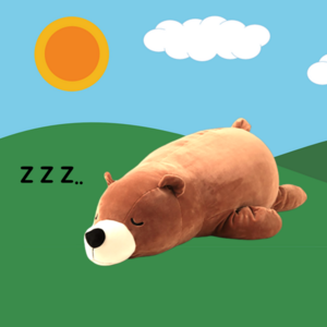 이코노미쿠스 곰인형 성인 아기 애착인형 대형 모찌 곰돌이 수면 동물 인형
