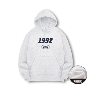 위니 남성용 세미 오버핏 후드 티셔츠 WINI_00004