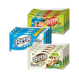 맛있는 홈런볼 초코 4개 + 소금우유 4개 + 피스타치오 4개, 12개