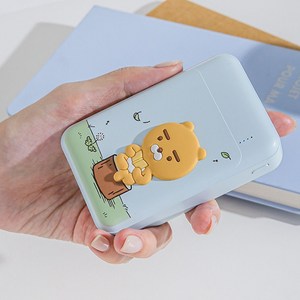 카카오프렌즈 고속충전 보조배터리, KF 보조배터리 데일리 라이언