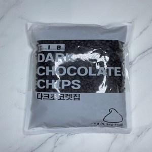 선인 다크초코렛칩, 선인 다크초코렛칩 1kg, 1개