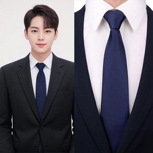 오비안 프리미엄 남성 정장 고급 자동 넥타이