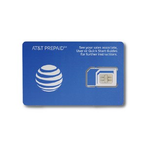 미국유심 AT&T 데이터&통화 무제한 미국 캐나다 멕시코 통합, 1개, AT&T 15일 데이터&통화 무제한(택배)