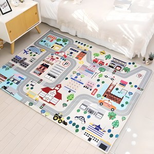 시티라인 러그 자동차 도로매트 키즈 놀이방