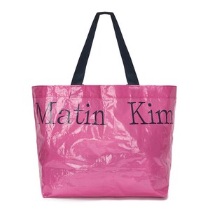 [당일발송] 마뗑킴 타포린 리유저블 쇼퍼백 여성 쇼핑 가방 백 MATIN KIM TARPAULIN SHOPPER BAG MK2377BG902M0 + GRAD 정품보증택