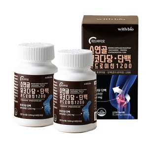 관절엔 소연골 뮤코다당단백 콘드로이친 1200, 2개, 60정