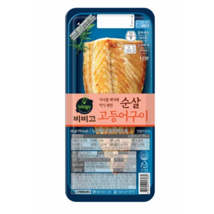 비비고 순살 고등어구이, 6개, 60g