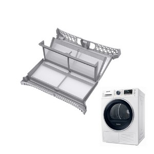 (정품) 삼성 건조기 내부+외부 필터세트 DV90K6200IW DV90K6200QW DV90M52A0QW, 1개