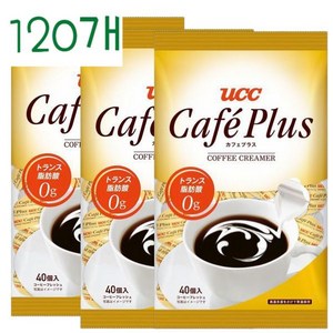 UCC 카페플러스 일본 포션 액상 커피 크림 프림 40개 x3봉 (120개), 40개입, 3개