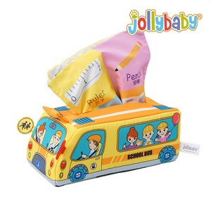 Jollybaby 아동용 매직티슈박스 촉감발달 장난감 세트, 2. 구급차 매직티슈박스, 2 구급차 매직티슈박스