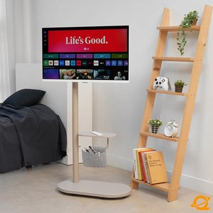 엔산마운트 일립스탠드01 ELSL-01 모니터 TV 스탠드 각도조절 삼성 M5 M7 거치대 삼탠바이미 엘텐바이미, 커피브라운(ELSL-01C), 사용안함, 1개