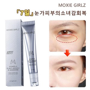 [본품] 카페인 아이크림 주름개선 눈가탄력 미백효과 눈밑꺼짐 케어 다크서클 완화 기능성 아이세럼 안티에이징 눈가관리, 2개, 20g