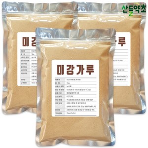 미강가루 쌀겨가루 국내산, 3개, 1kg