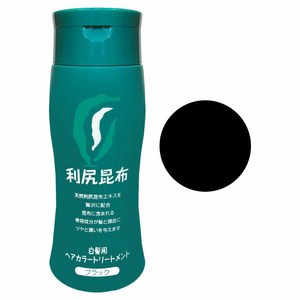 리시리 흰머리용 헤어 컬러 트리트먼트, 블랙, 1개