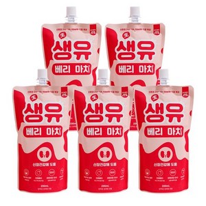 마이베프 생유베리마치 펫밀크, 크랜베리맛, 200ml, 10개