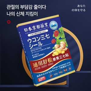 강황 삼칠 완화관절 패치 JH-37, 1개