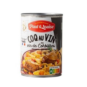 폴앳루이즈 꼬꼬뱅 프랑스 전통음식 PAUL et LOUISE COQ AU VIN 와인찜닭, 1개, 400g