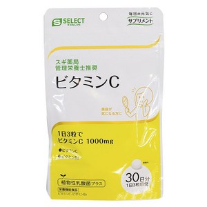 에스셀렉트 하루 세번 비타민C 1000mg, 1개, 90정