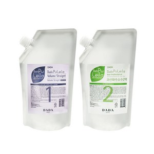 다다토모 퓨레이라 볼륨스트레이트 500ml (손상모/소프트/2제액상), 1개