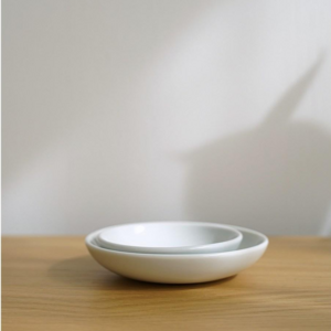 고급 백자 찬기 - 2size, 중, 4개