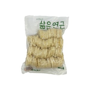 데친 연근채, 1개, 1kg